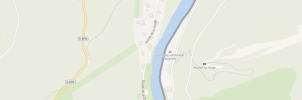 Plan du 12 Rte de la Forge à Goumois