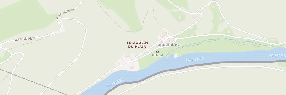 Plan du 5044 A Moulin du Plain à Indevillers