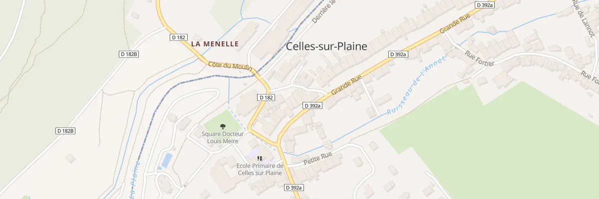 Plan du 14 Rue de l’Eglise à Celles-sur-Plaine