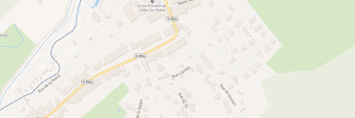 Plan du 21 Rue de la Tournelle à Celles-sur-Plaine