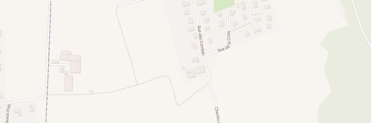 Plan du 28 Rue des Combes à Fêche-l’Église