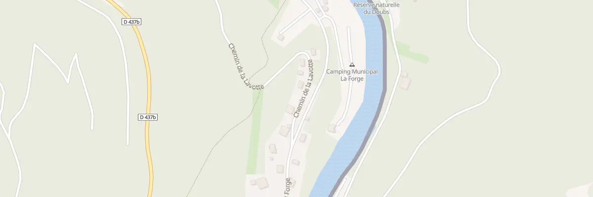 Plan du 3 Che de la Lavotte à Goumois