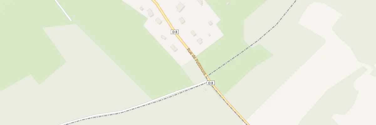 Plan du 54 Rue de Petitmont à Cirey-sur-Vezouze