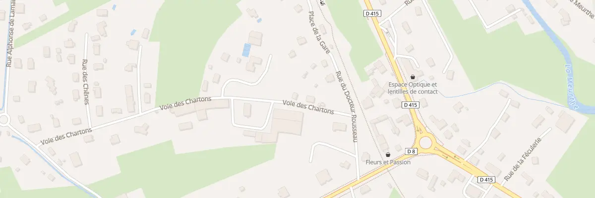 Plan du 435 Voie des Chartons à Anould
