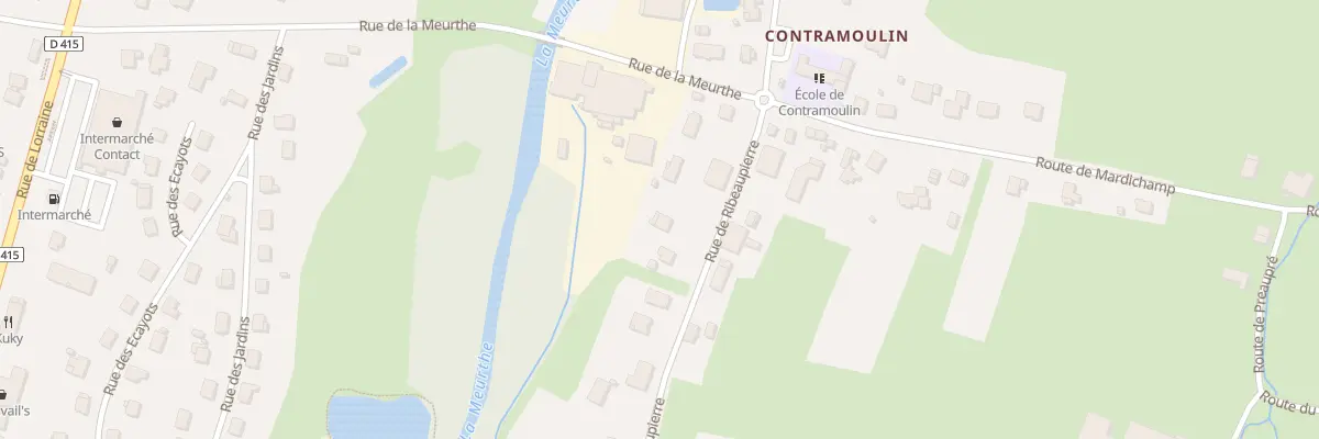 Plan du 421 Rue de Ribeaupierre à Saint-Léonard
