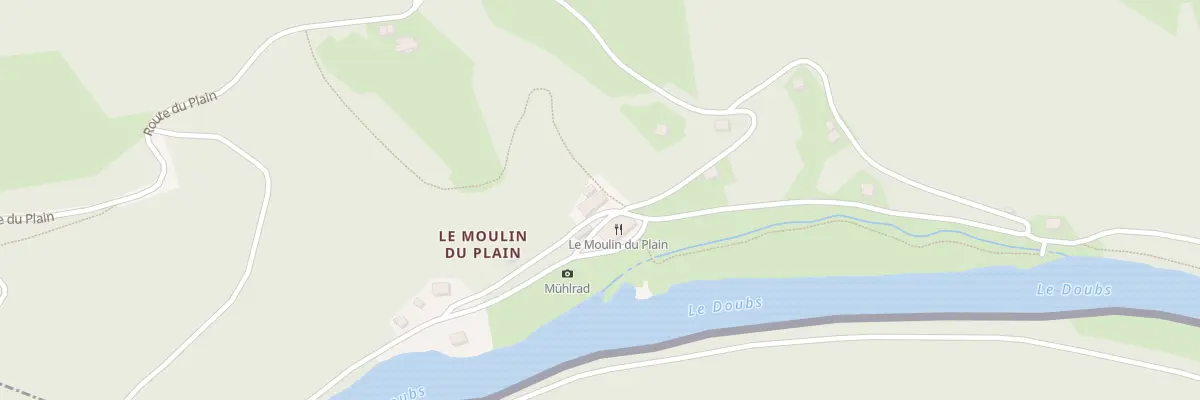 Plan du 5124 A Moulin du Plain à Indevillers