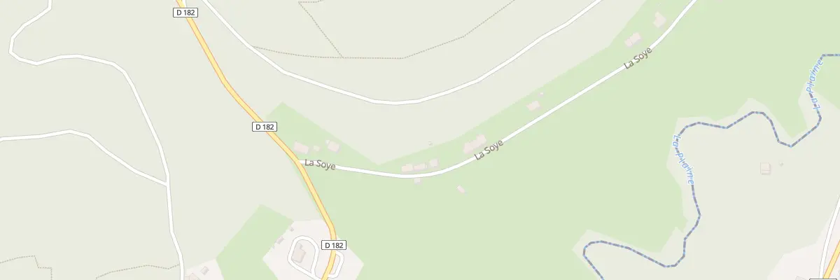 Plan du 10 La Soye à Pierre-Percée