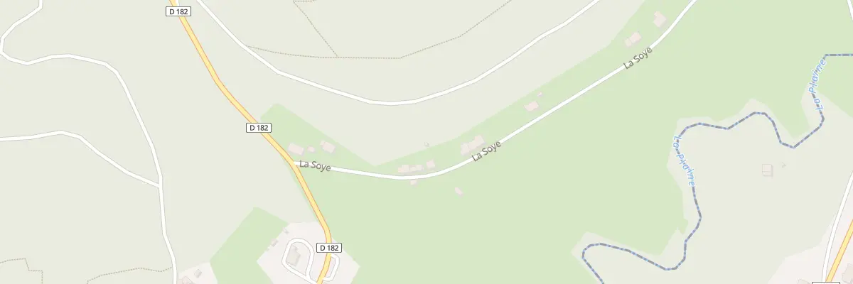 Plan du 12 La Soye à Pierre-Percée