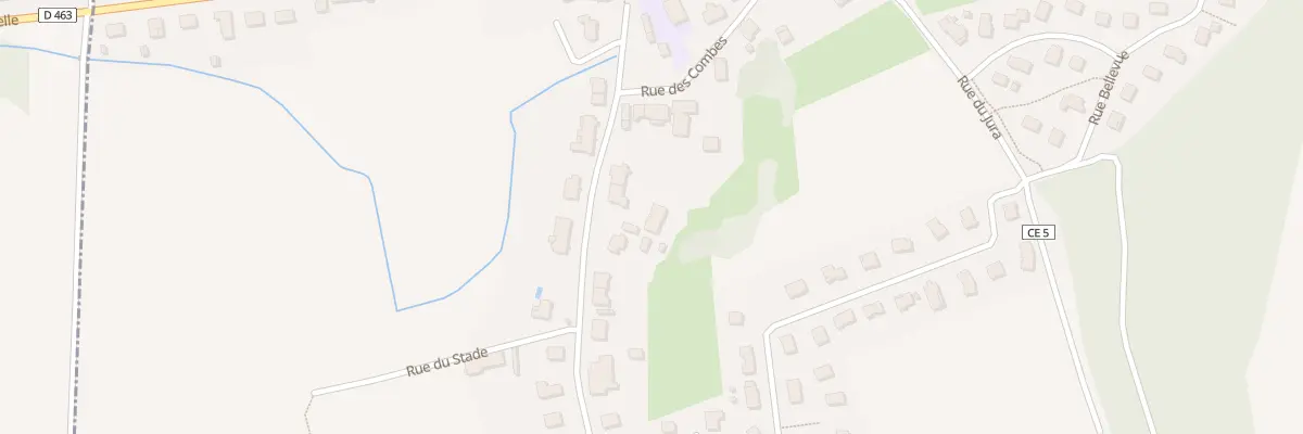 Plan du 17A Rue des Combes à Fêche-l’Église