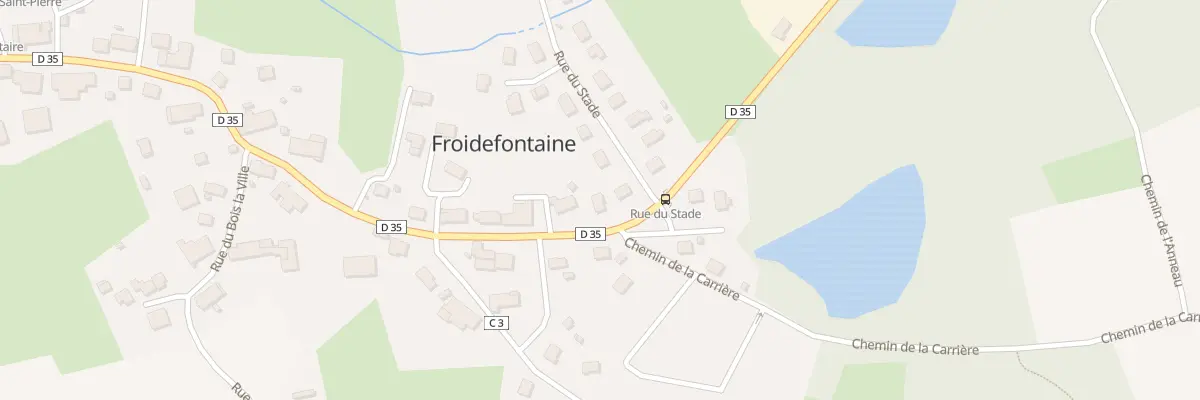 Plan du 17 Rue de Brebotte à Froidefontaine