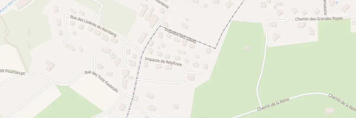 Plan du 95 Imp de Relyfosse à Sainte-Marguerite