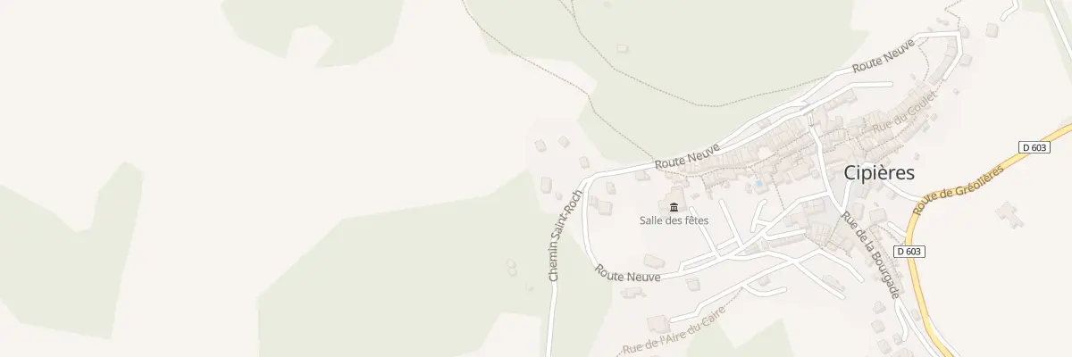 Plan du 36 Che Saint Roch à Cipières