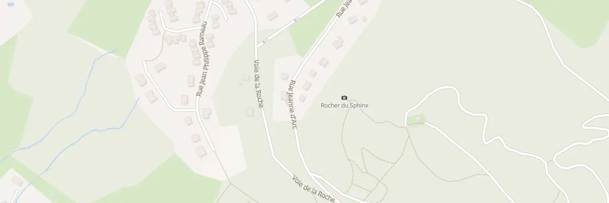 Plan du 723 Rue Jeanne d’Arc à Anould