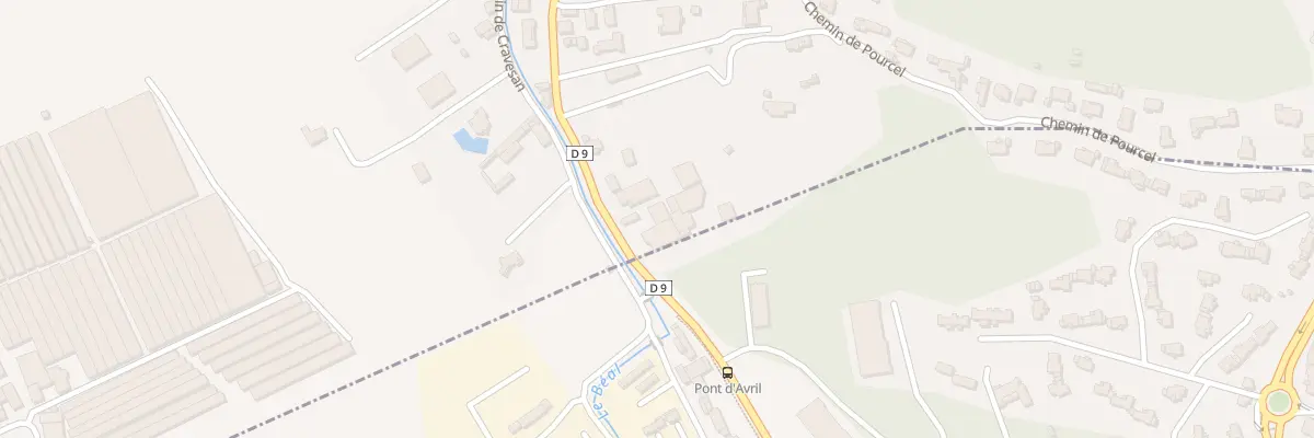 Plan du 26 Av de la Republique à La Roquette-sur-Siagne
