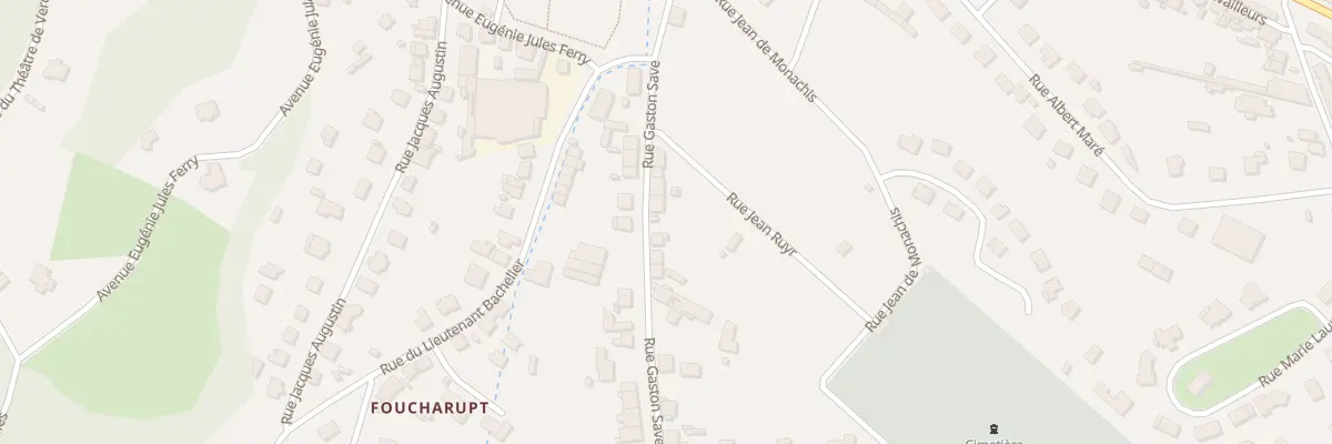 Plan du 9 Rue Gaston Save à Saint-Dié-des-Vosges