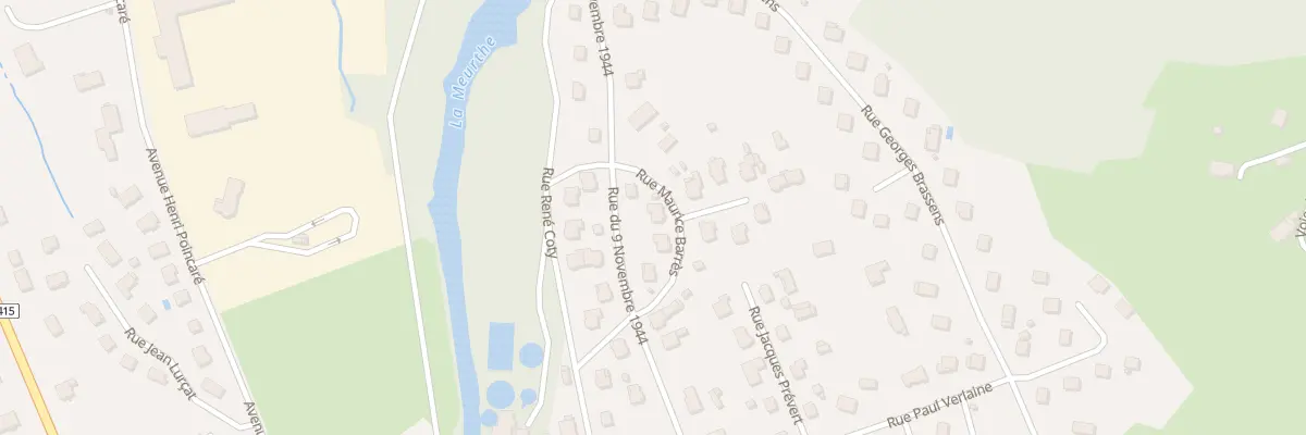 Plan du 149 Rue Maurice Barrès à Anould