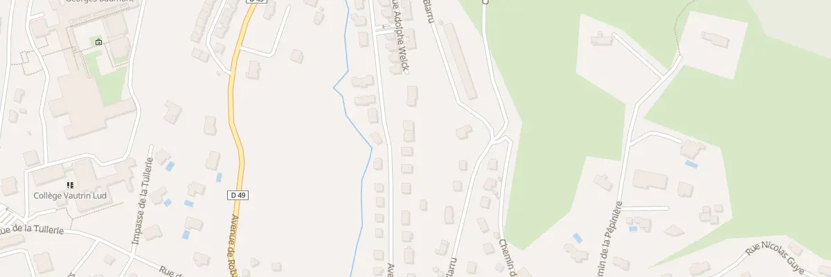 Plan du 48B Av de la Fontenelle à Saint-Dié-des-Vosges