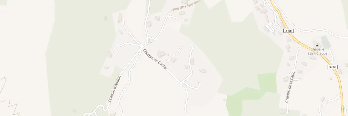 Plan du 71 Gache à Cipières