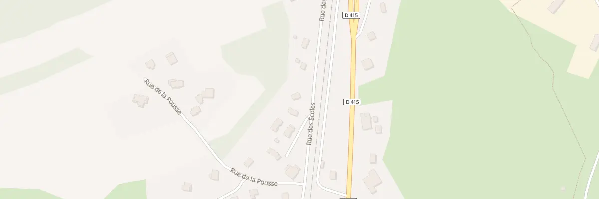 Plan du 4 Che Privé des Blés à Saulcy-sur-Meurthe
