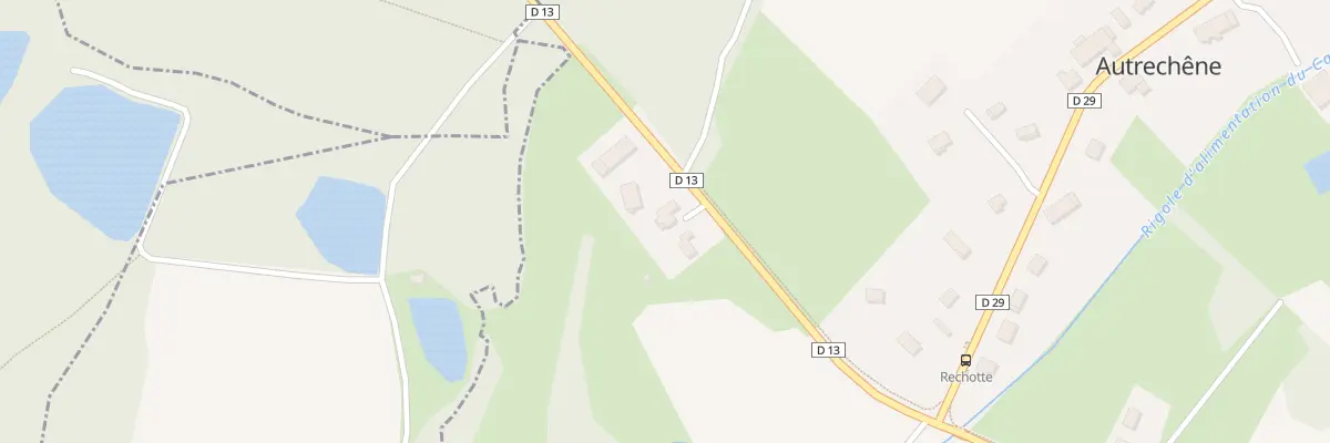 Plan du 3 Rue de la ferme de la Praille à Autrechêne