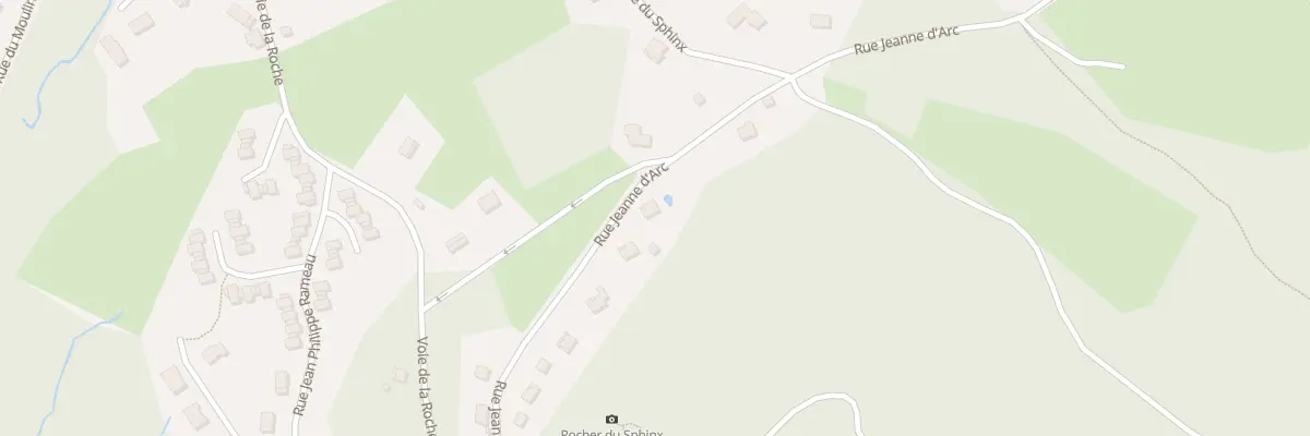 Plan du 547 Rue Jeanne d’Arc à Anould