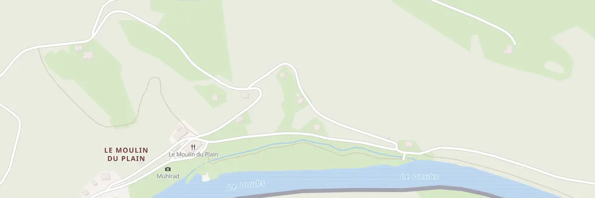 Plan du 5100 A Moulin du Plain à Indevillers