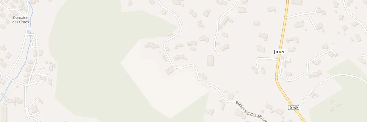 Plan du 1840 Bd des Mimosas à La Roquette-sur-Siagne