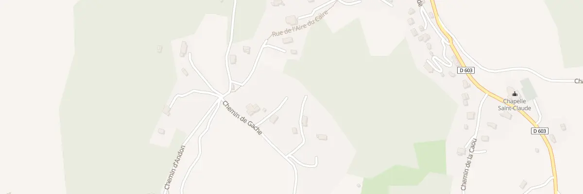 Plan du 71 Gache à Cipières