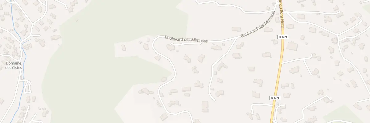 Plan du 2060 Bd des Mimosas à La Roquette-sur-Siagne