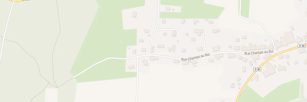 Plan du 26 Rue Champs au Roi à Saint-Dizier-l’Évêque