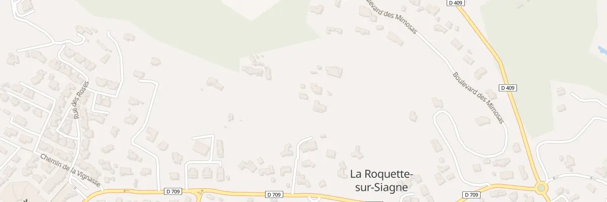 Plan du 1085 Bd des Mimosas à La Roquette-sur-Siagne