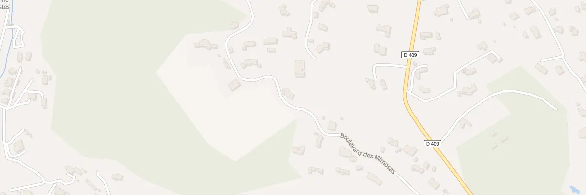 Plan du 1784 Bd des Mimosas à La Roquette-sur-Siagne