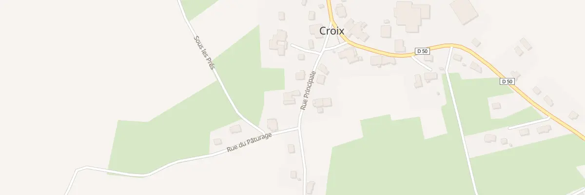 Plan du 38 Rue Principale à Croix