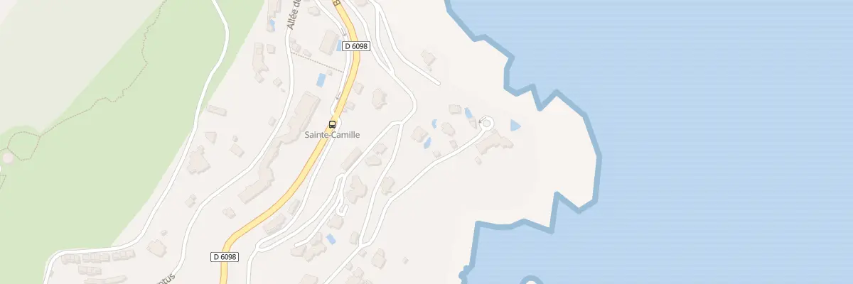 Plan du 21 Av de la Pte Saint Marc à Théoule-sur-Mer