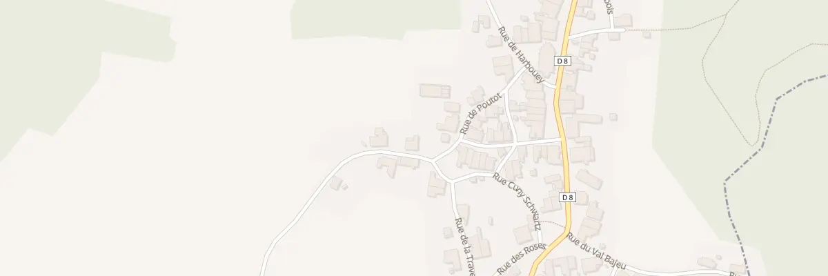 Plan du 12 Rue de Poutot à Petitmont
