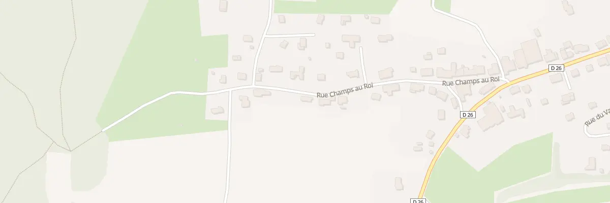 Plan du 19 Rue Champs au Roi à Saint-Dizier-l’Évêque