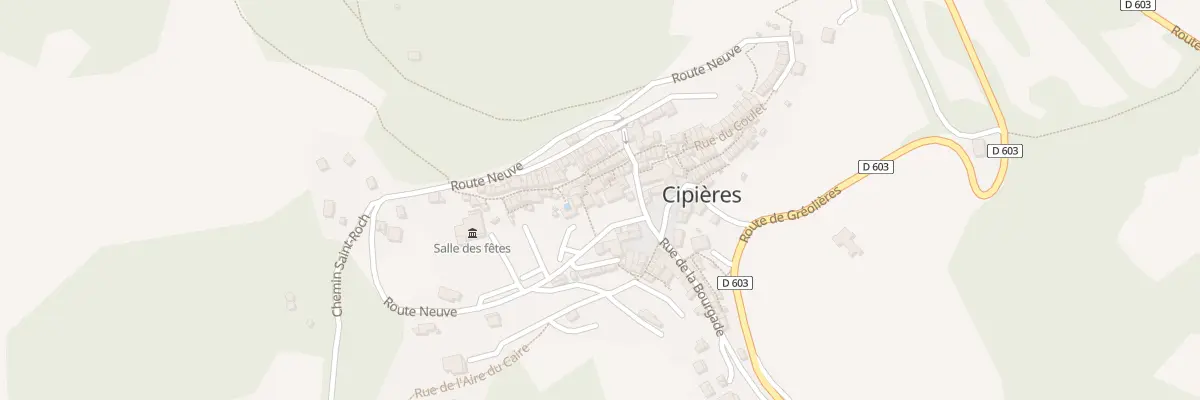 Plan du 16 Rue du Quart à Cipières