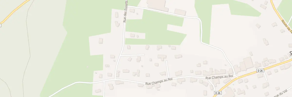 Plan du 4 Rue des Esserts à Saint-Dizier-l’Évêque