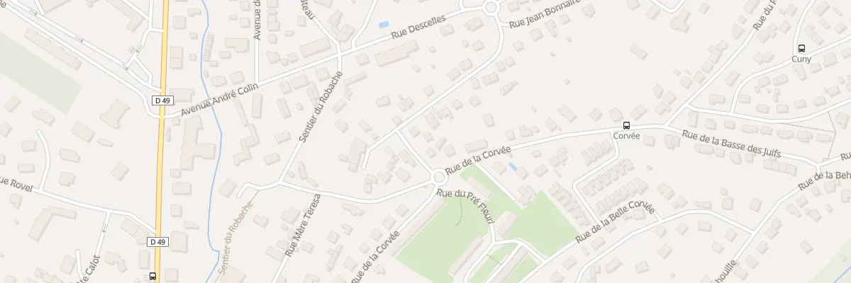 Plan du 35 Rue Descelles à Saint-Dié-des-Vosges