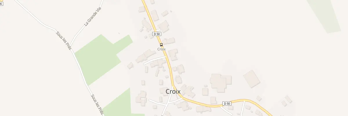 Plan du 33 Rue Principale à Croix