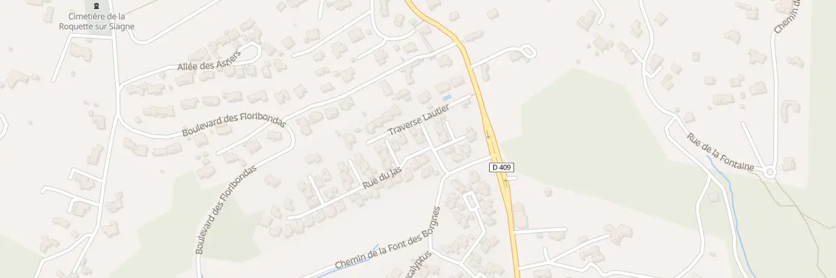 Plan du 46 Rue-lautier à La Roquette-sur-Siagne