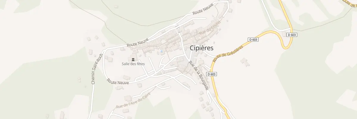 Plan du 81 Pl la Place à Cipières