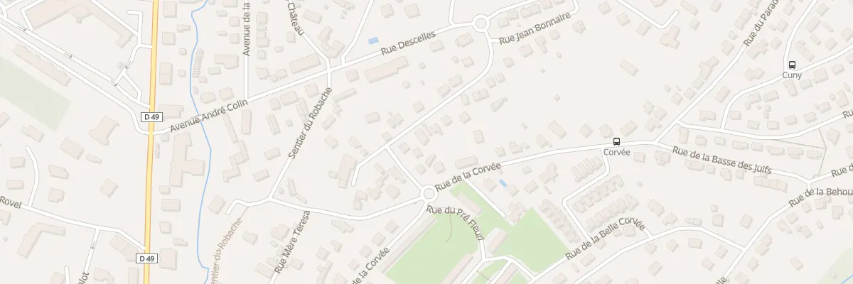 Plan du 31 Rue Descelles à Saint-Dié-des-Vosges