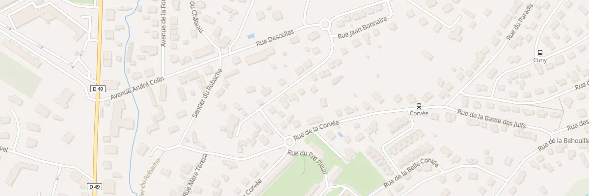 Plan du 29 Rue Descelles à Saint-Dié-des-Vosges