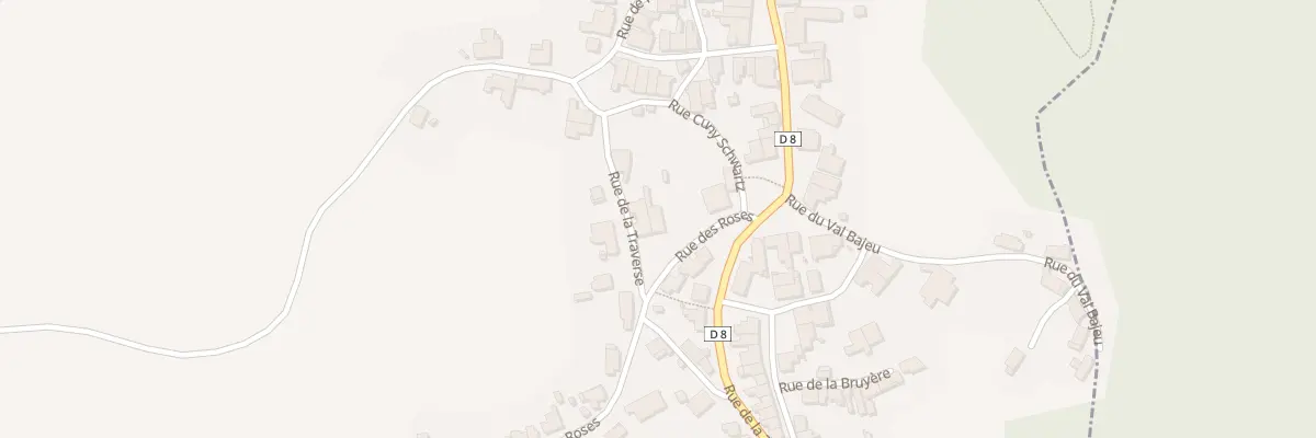 Plan du 4 Rue des Roses à Petitmont