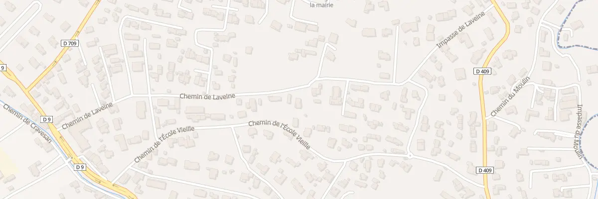 Plan du 420 Che de Laveine à La Roquette-sur-Siagne