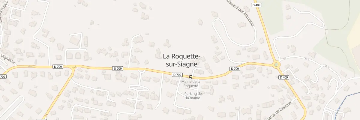 Plan du 545 Che de la Commune à La Roquette-sur-Siagne