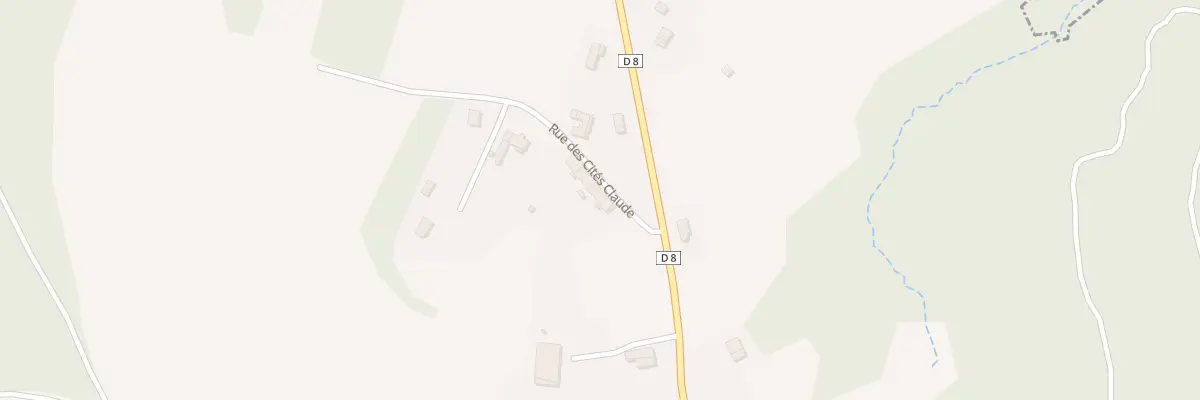 Plan du 2 Rue des Cites à Petitmont