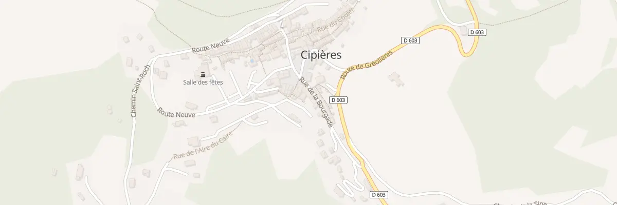 Plan du 5026 La Place à Cipières