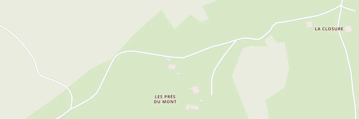Plan du 5031 Aux Pres du Mont à Indevillers